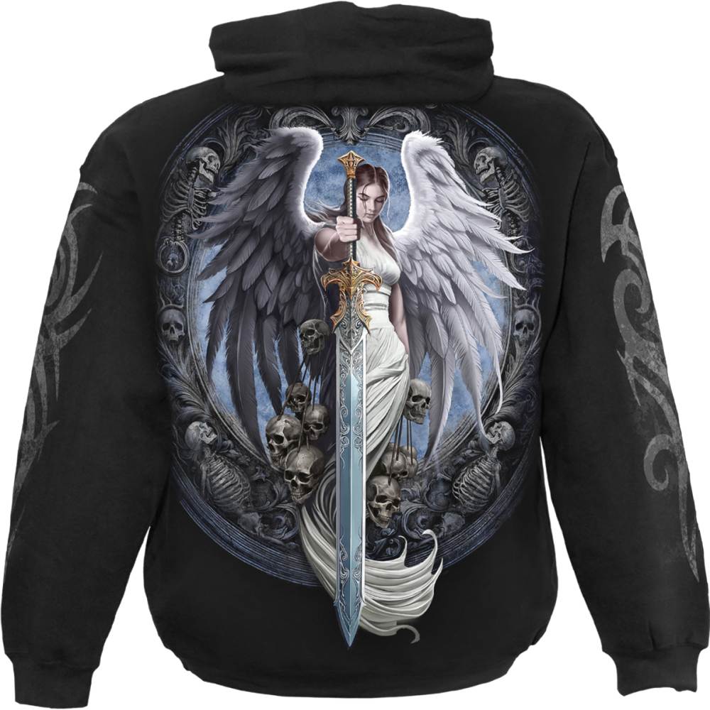 Spiral - Angel Sword Hoodie - Black